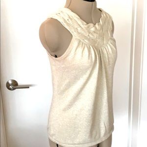 August Silk, 83%Cotton Top, NWOT